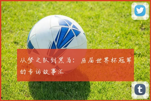 从梦之队到黑马：历届世界杯冠军的专访故事汇