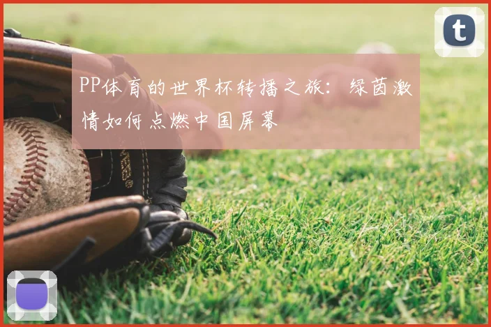 PP体育的世界杯转播之旅：绿茵激情如何点燃中国屏幕